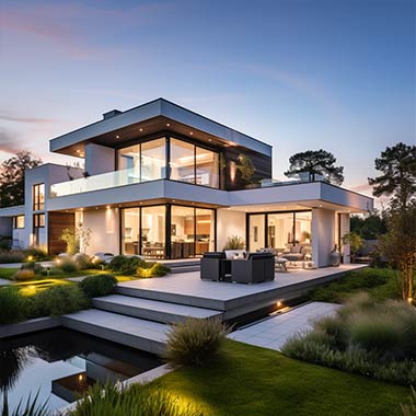 Architektur modernes Haus