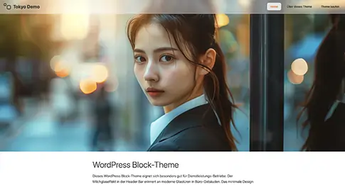 Screenshot Tokyo Block-Theme
